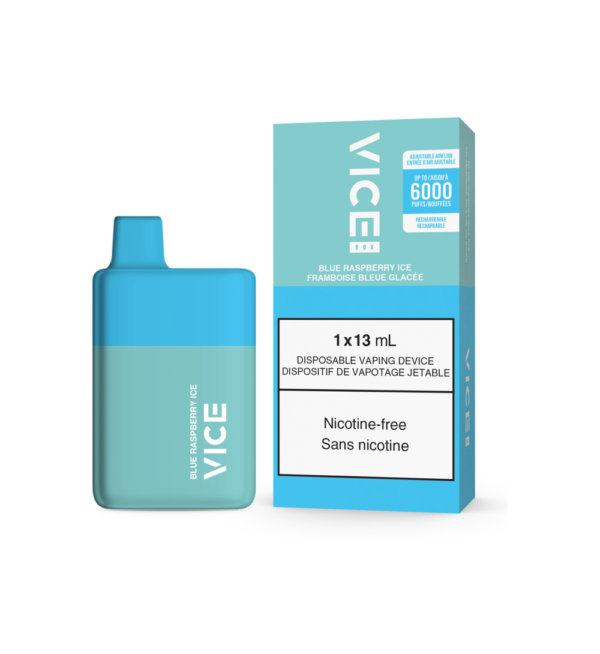 VICE BOX - Blue Raspberry Ice 0MG